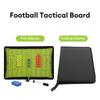 Складная магнитная тактическая доска для футбола, тактический планшет для тренировок по футболу, футбольный тренер, тактическая папка для футбола, инструмент помощи