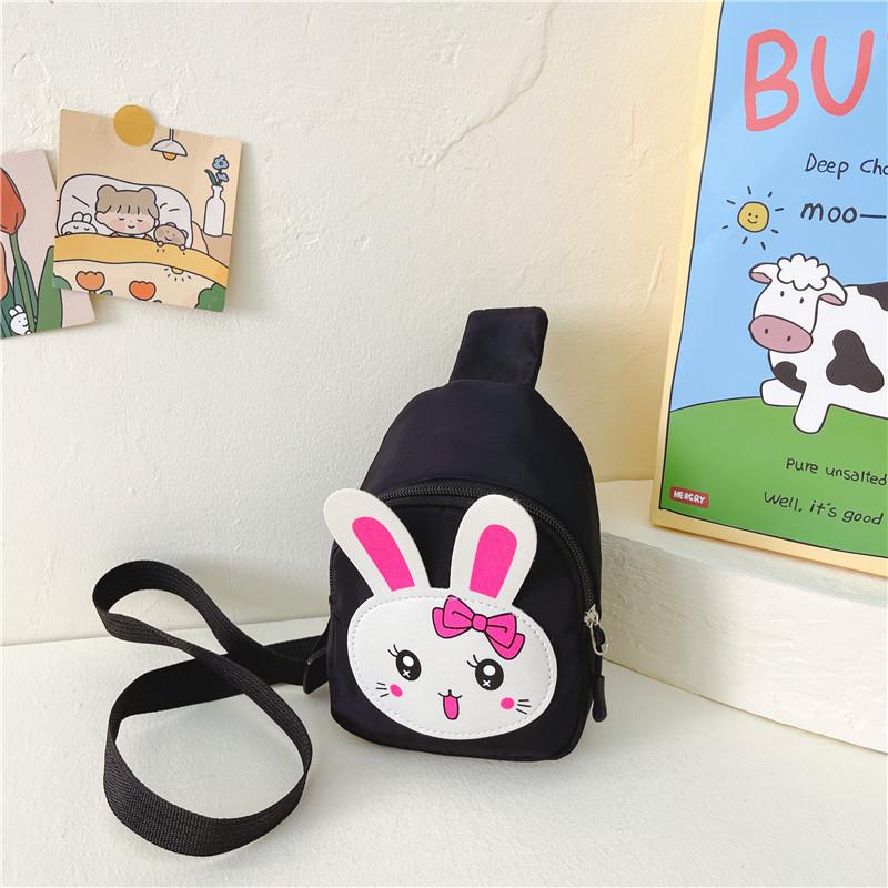 Kids Pattern Rabbit Crossbody Bag With Fun Animal Print For Preschool Children