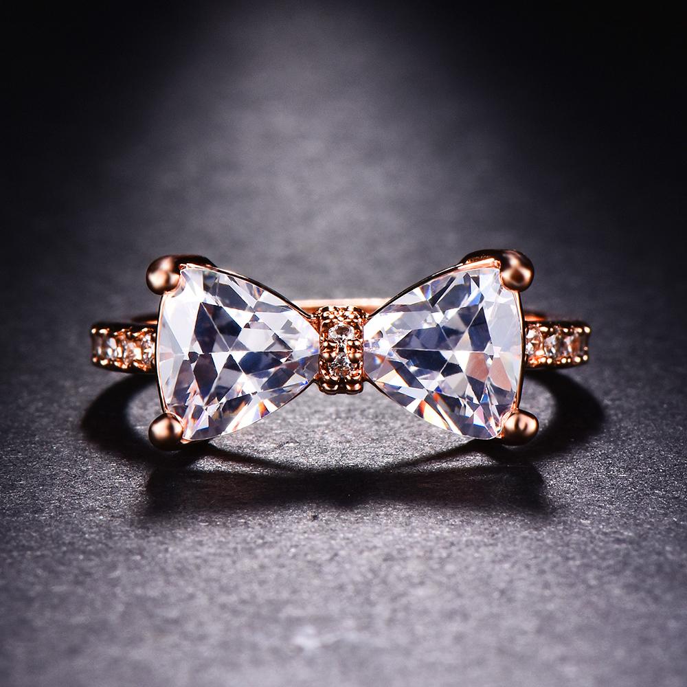 Женское кольцо в виде банта в ассортименте