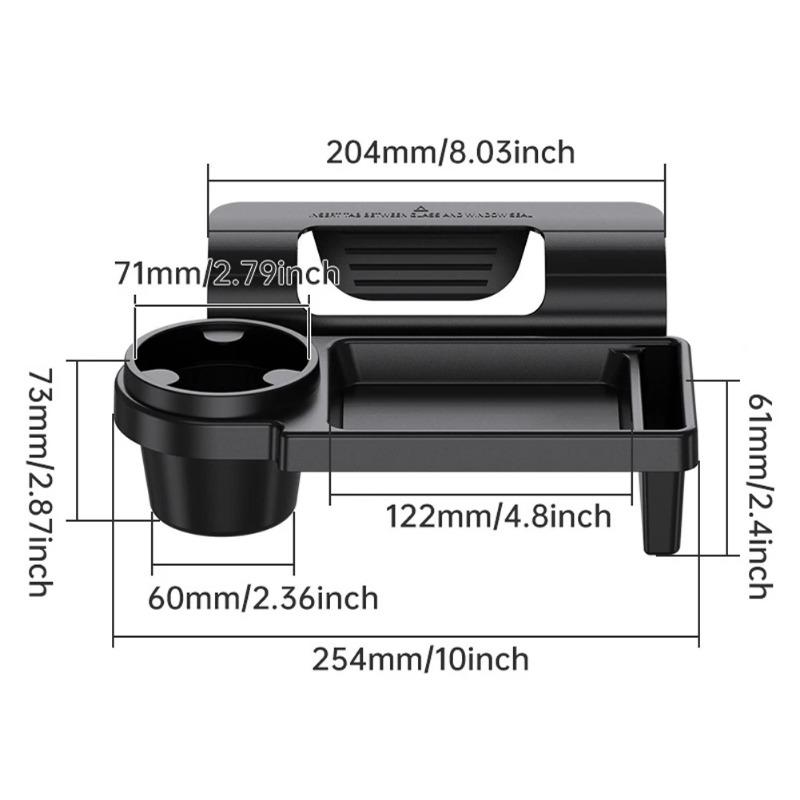 Боковое окно Дверной карман Органайзер для подвешивания с держателем для телефона и стакана Органайзер для автомобиля Коробка для хранения на боковую дверь автомобиля Автоаксессуары