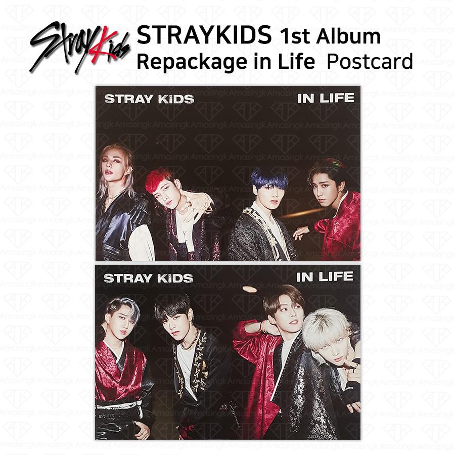 Stray Kids 1-й альбом Переиздание In Life Unit Фотокарточка Почтовая открытка KPOP K-POP
