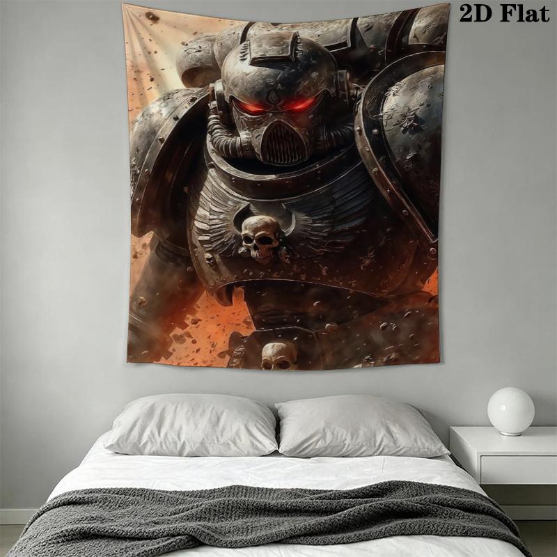 Гобелен Warhammer 40K Эстетичный настенный подвес Печатная ткань Одеяло Декоративные гобелены для спальни гостиной Домашний декор