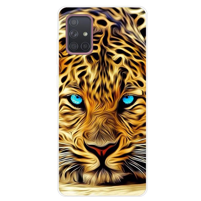 For Samsung Galaxy A51 A71 Case Soft Silicone Cute Cartoon Panda Phone Cases For Samsung A 51 A515F Galaxy A71 A715F Cover Funda