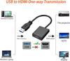 Адаптер USB-HDMI 1080P USB 3.0/2.0 в HDMI Внешний аудио-видео адаптер кабель для ПК-ноутбука