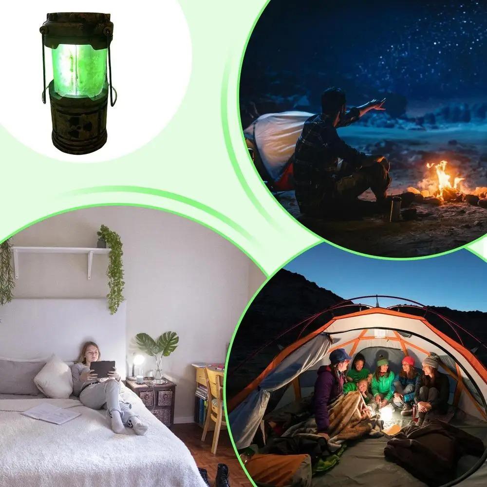 Портативный мини-фонарь игрушечный ядерный толчок реакция ретро кемпинг лампа подарок