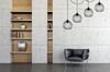 MODERN SPIDER HANGING LAMP, WIRE CEILING