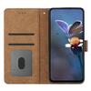 For Realme 12 4G/12+ 5G Case Imprinted Butterfly Leather Wallet Phone Cover