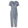 Womens/Ladies Santorini Floral Wrap Jumpsuit