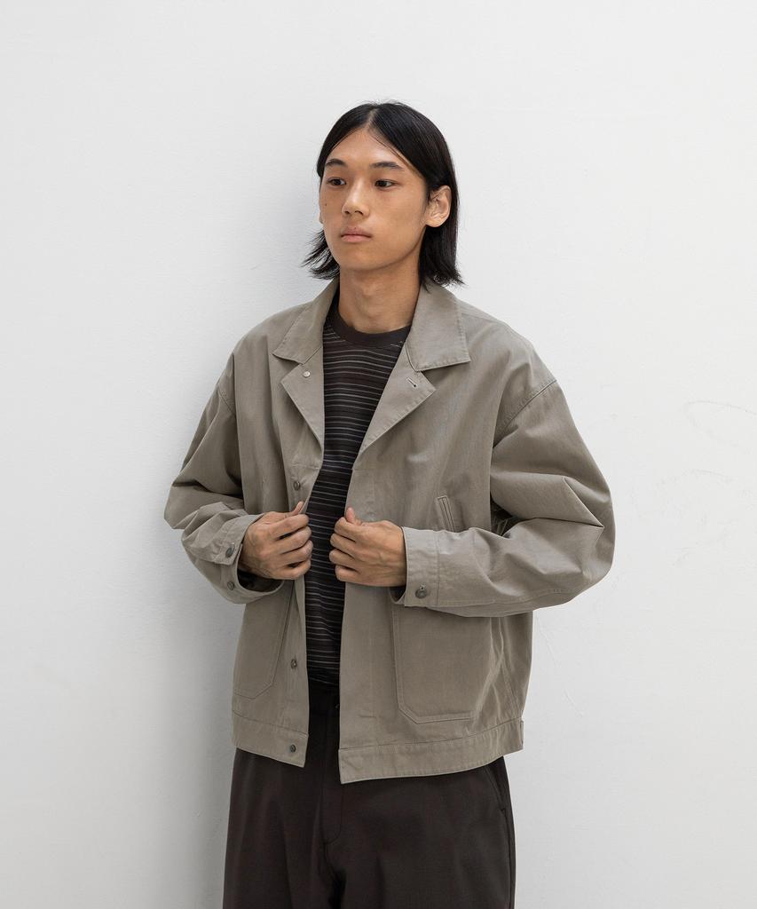 Another Office Woody Twill Blouson (Faded Khaki)