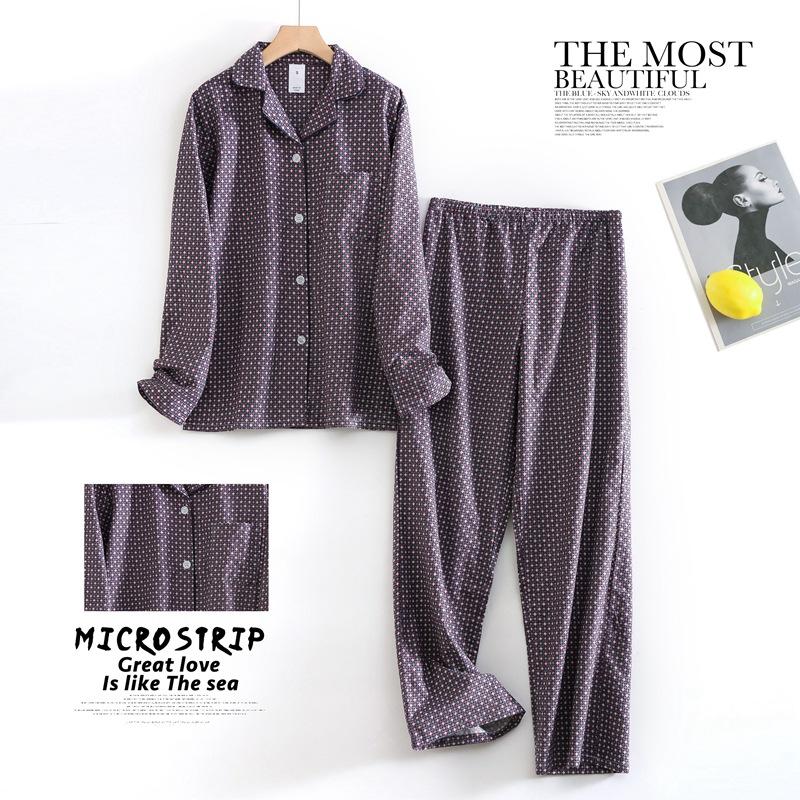 Женская осенне-зимняя пижама с рисунком из мультфильмов из хлопка, теплая, с начесом, домашняя одежда, комплект женской пижамы