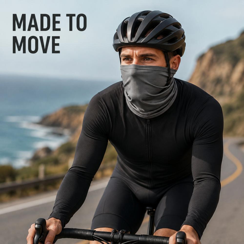 Xiaomi Lightweight Soft Skin-Friendly Neck Gaiter Face Cover Quick Dry UV Protection Breathable Outdoor Essential for Hiking Daily Wear