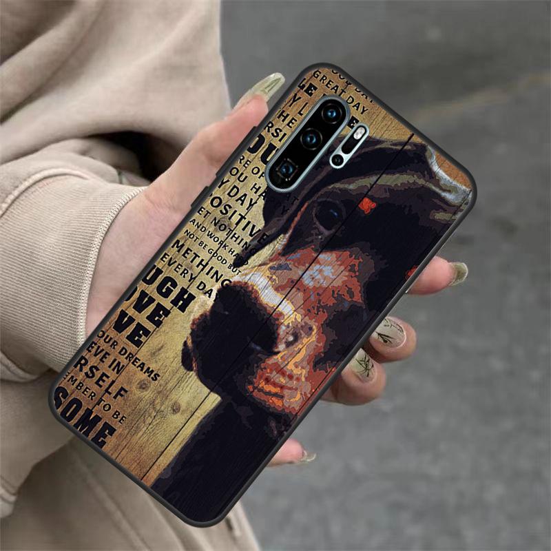 Doberman Dog Case For Huawei P40 Lite P20 P30 Nova 11 Pro 9 10 SE 3i 7i 11i 5T Y60 Y61 Y70 Y90 Y91 Cover