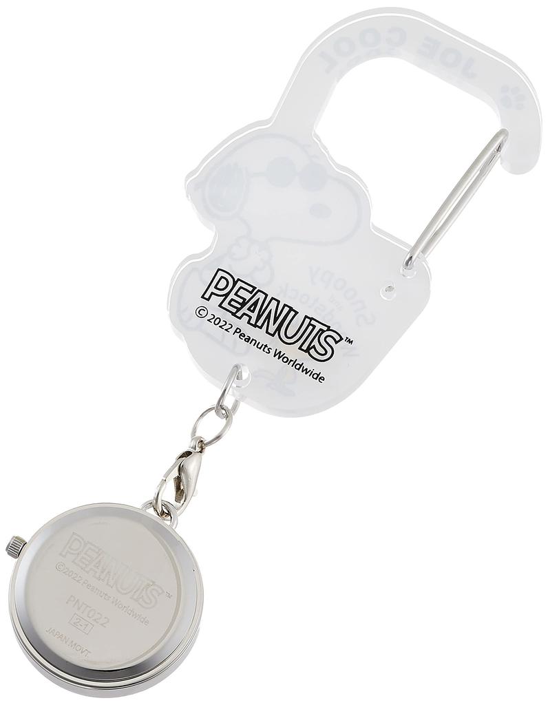Карманные часы Snoopy Carabiner Watch White [Fieldwork] PNT022-1 женские