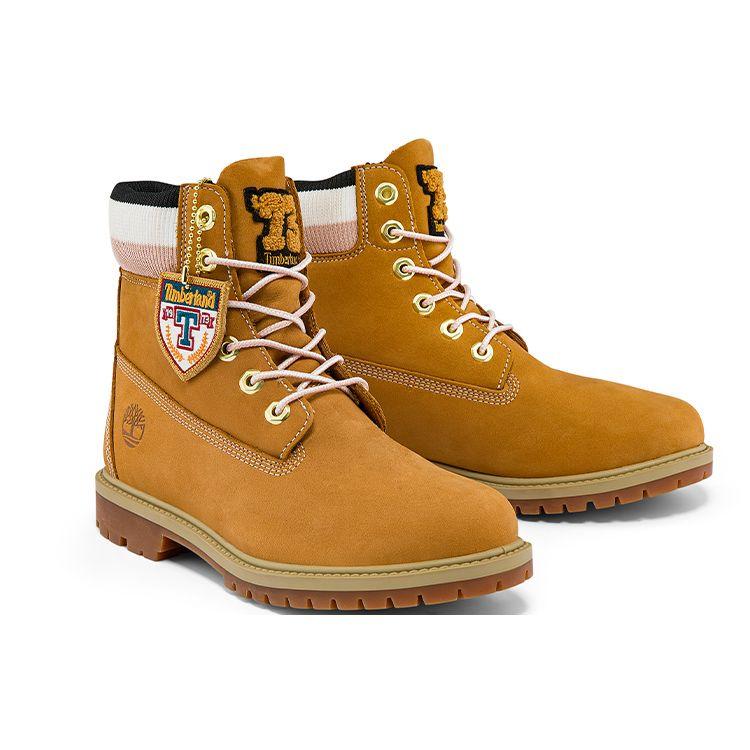 Timberland 6 дюймов Повседневные водонепроницаемые ботинки Martin для женщин Пшеница A2R3GW