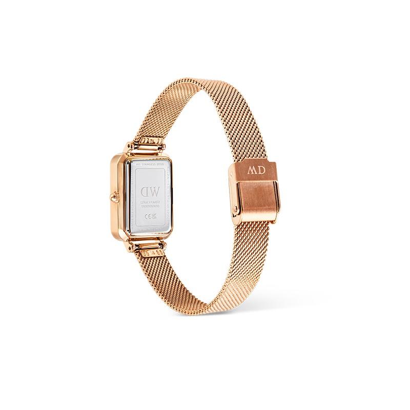 Daniel Wellington European and American watches Watch, quartz movement, stainless steel strap, white dial, women's watch, new ribbon gift DW00100860