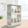 Sliding Spice Rack Organizer Pull-Out Design Large Capacity Adjustable Height Multi-Functional Seasoning Organizer Storage Holder