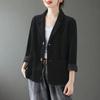 Женская осенне-зимняя повседневная вельветовая куртка-кардиган на пуговицах, пальто с карманами