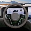 Для AITO M9 2026 M7 M8 Нескользящий кожаный чехол на руль автомобиля Аксессуары для интерьера Дышащая ручка Декоративные накладки