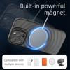 Магнитный регулируемый чехол для телефона с креплением объектива для iPhone 16 15 14 13 Pro Max Plus для беспроводного зарядного устройства Magsafe, мягкий силиконовый чехол