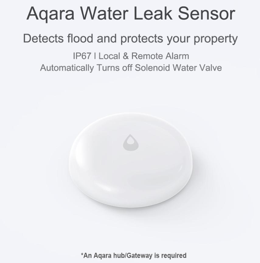 Aqara IP67 датчик погружения в воду Zigbee детектор утечки воды наводнения сигнализация датчик замачивания водонепроницаемый для Mi Home Homekit
