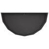 Planter Black 120 x 60 x 35 cm Steel