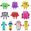 Numberblocks Children's Doll Digital Building Blocks Plush Toy Early Childhood Education Doll Christmas Gift Holiday Greetings Toy