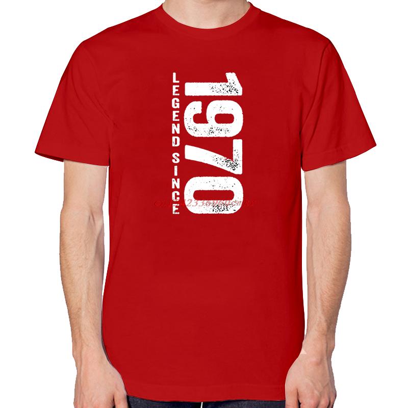 Vintage 1970 Birthday Gifts Graphic T Shirts Fashion Tees Tops Summer Cotton New Shirts And Tshirts Unisex Print T Shirt