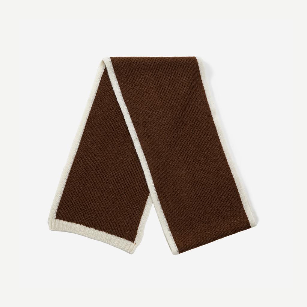 Knitted 100% Wool Scarf Women'S Winter Premium Scarf Simple Warm Shawl