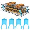 Baking Sheet Stackers Reusable Trays Stacking Holder Space-Saving Baking Pan Stacking Clips Freeze Dryer Trays