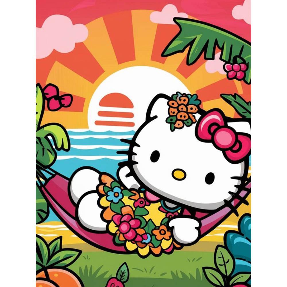 Disney Алмазная живопись Лило и Стич Покемоны Миньоны Хелло Китти Декор для дома Полная квадратная и круглая мозаика Вышивка Крестиком