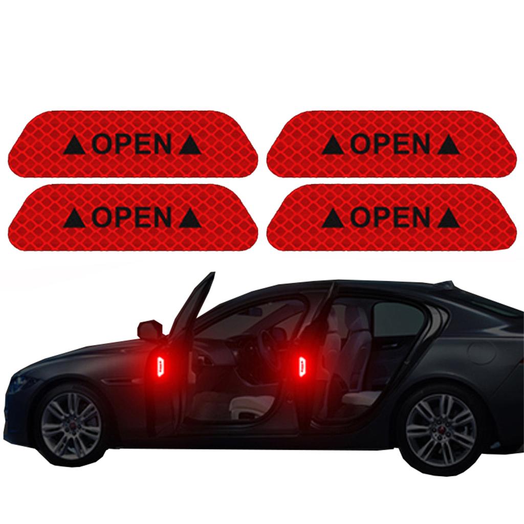 Reflective Car Accessories Door Sticker Safety Tape Inside Auto For Jeep Grand Cherokee Accessories Bmw F40 Astra H Volkswagen