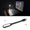 Черный мини-ПК Компьютер Чтение Гибкая светодиодная лампа USB Яркая клавиатура Лампа
