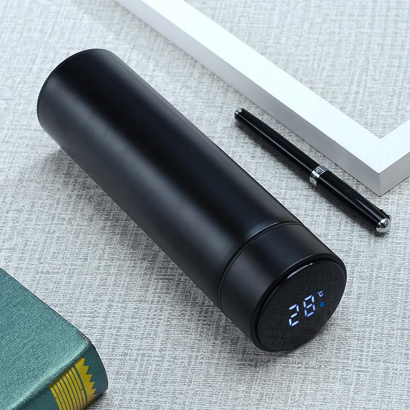 Vacuum Cup Intelligent Temperature Water Cup Wholesale 304 Stainless Steel Vacuum Straight Cup Business Gift Cup