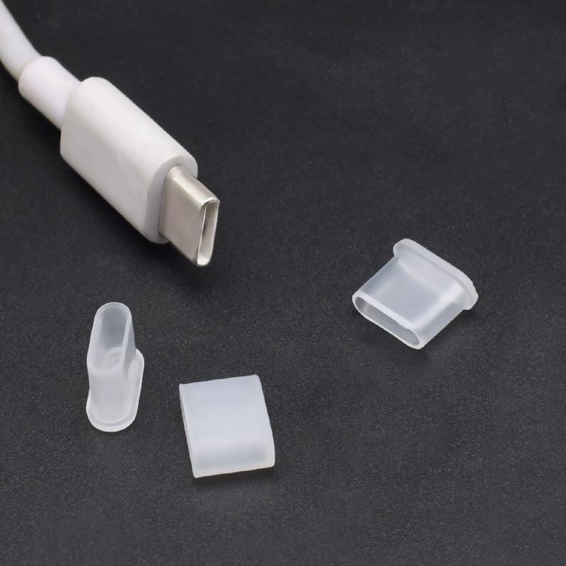 1PCS USB Type-c Cable Case Shell Dust Plug for Cap Cover Cell Phone Accessories AVE