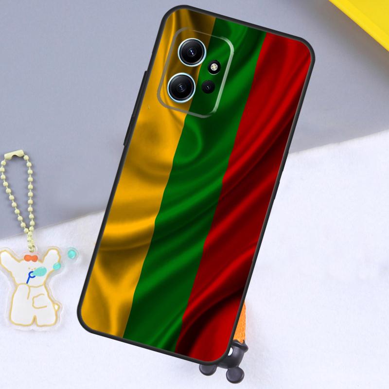 Lithuania Flag Lithuanian Case For Xiaomi Redmi Note 13 9 10 11 12 14 15 Pro Plus Cover For Redmi 15 C 14C 10C 12C 13C