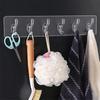 Wall Hanger Hooks for Hanging Clothes Home Kitchen Office Bathroom Bedroom Door, 2 Pack Self Adhesive Strong Hanger Hooks