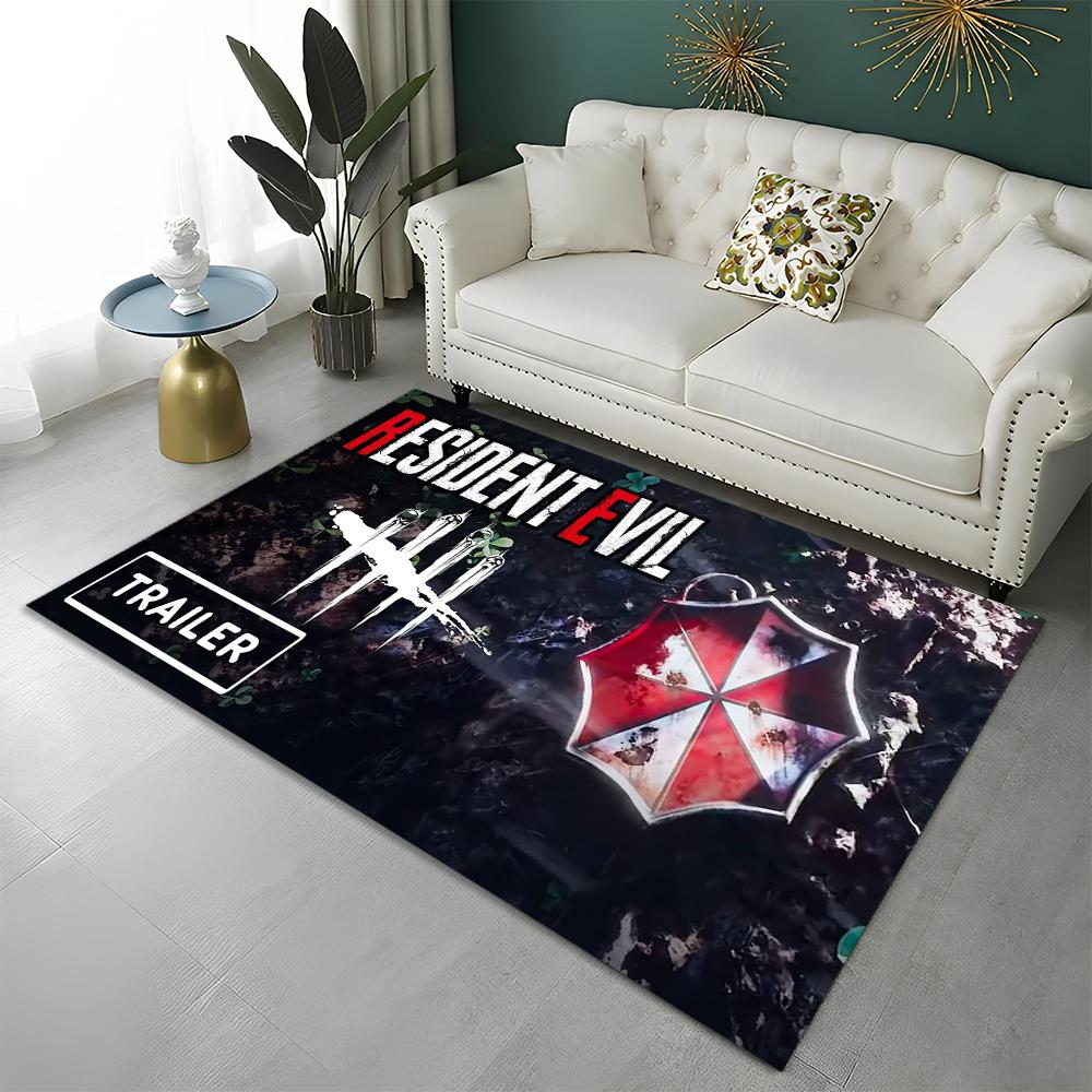 3D R-Resident Evil Игровая Игровая Ковер Коврик для Дома Гостиная Спальня Диван Придверный коврик Декор, детский Ковер для игровой зоны Противоскользящий коврик для пола