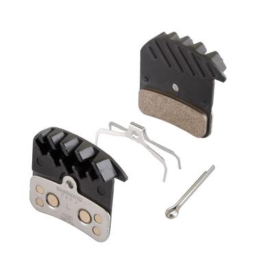 SHIMANO Ремонтные детали тормозной колодки дискового тормоза H03C металл с ребром Y8VT98020