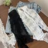 Unique Y2K Long Lace Waistband Floral Bow Lace Waist Belt Tie Up Thin Dress Jeans Belt Lace Scarf Hair Band Hair Accessories