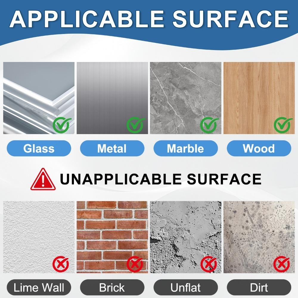 Водонепроницаемая и устойчивая к пятнам односторонняя нано-лента Легко наносится для герметизации бассейнов, кухонь, для домашнего и ресторанного использования