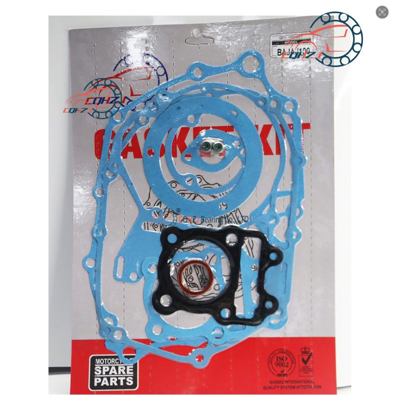 CQHZJ Wholesale Full Gasket Set for BAJAJ 100 Motorcycle Engine Cylinder Parts Replacement Spare Parts