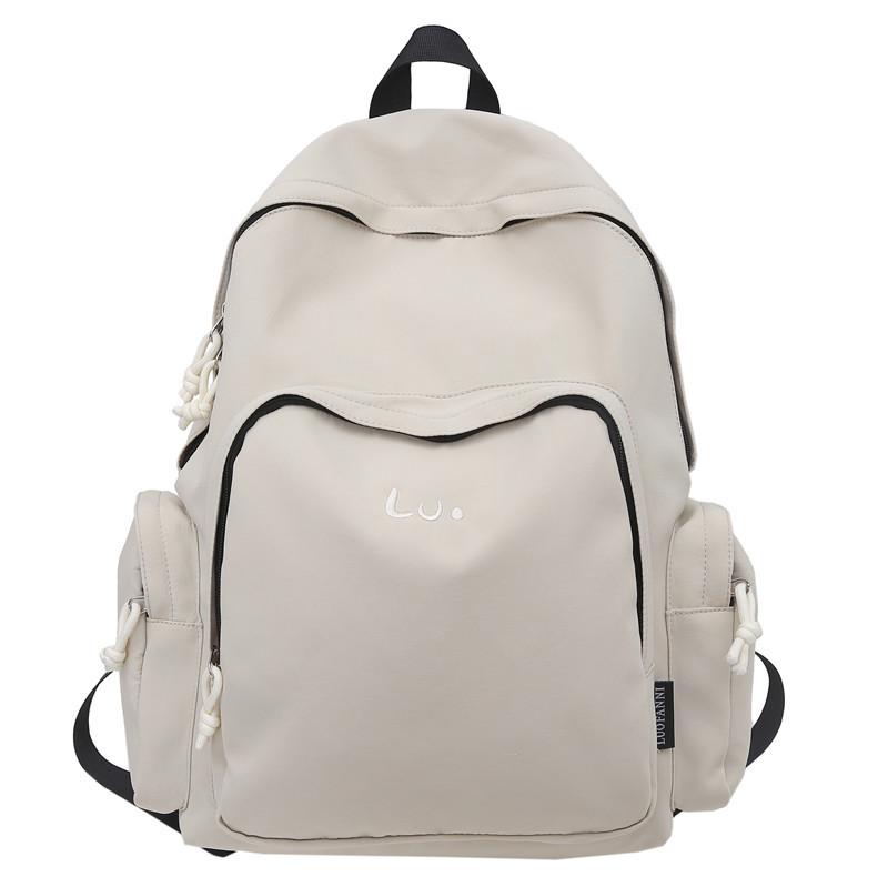 Сплошной цвет школьной сумки студентки рюкзак путешествия рюкзак