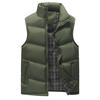 Autumn and Winter Cotton Vest Korean Version Tide Youth Vest Warm Down Cotton Top Men's Vest