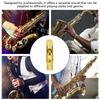 Металлические мундштуки из латуни для саксофона-альта (Eb Alto Saxophone) с колпачками и лигатурами для профессионалов и начинающих