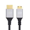 Xiwai Mini HDMI HDTV Hyper Slim HDMI Cord 8K 4K To for Cameras and HDTVs Ultra-Thin 2.1 Cable, 0.5 Meter, 2.0, Type-A Type-C