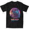 Парная футболка Synthewave Польский Бобер Мем Бобр Bober Kurwa Футболка Новинка Летняя футболка Дизайн Уличная Мода Топ