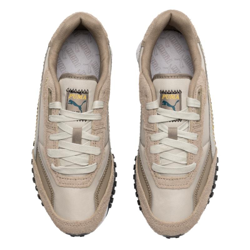 PUMA Blktop Rider Abrasion Resistant Low top Casual Shoes Unisex Brown Beige 398196-02