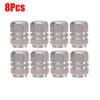 16Pcs Car Wheel Tire Valve Stems Caps Aluminum Tyre Rim Stem Covers Airdust Waterproof for BMW Auto Motorcycle Car Accessories