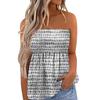 Модная сексуальная тонкая футболка с открытыми плечами и эластичным принтом на груди, топ