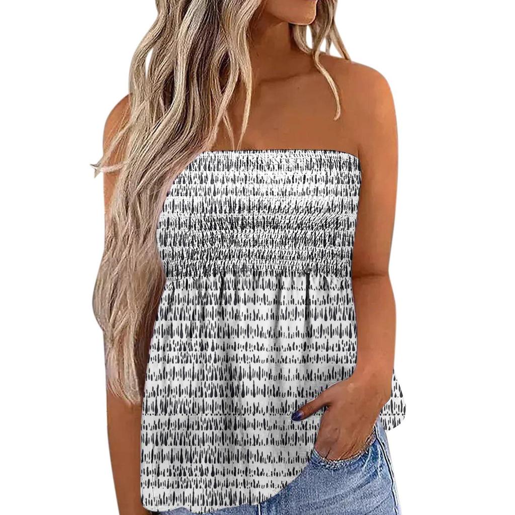 Модная сексуальная тонкая футболка с открытыми плечами и эластичным принтом на груди, топ